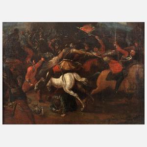 Barockes Schlachtengemälde