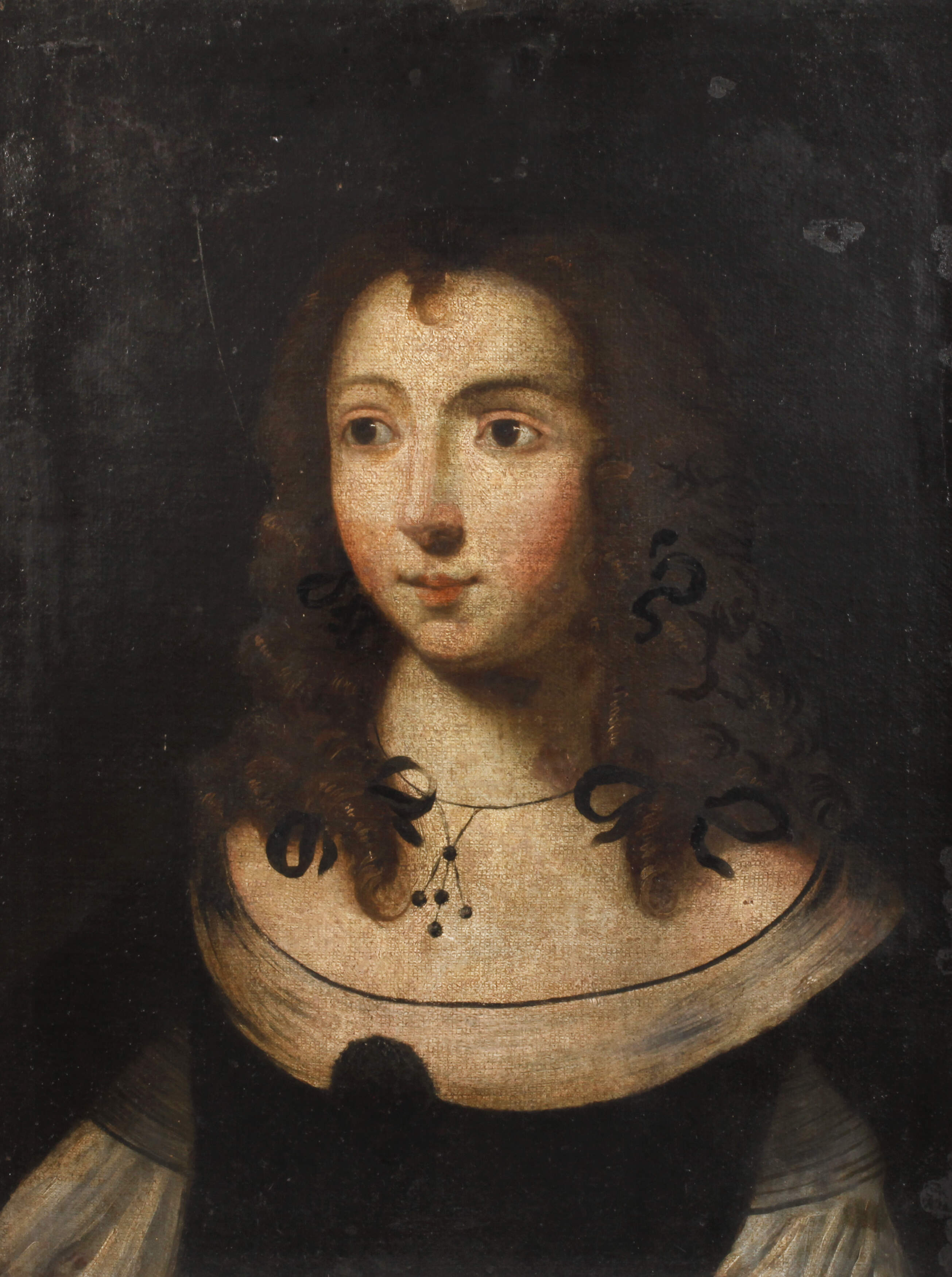Barockes Mädchenportrait