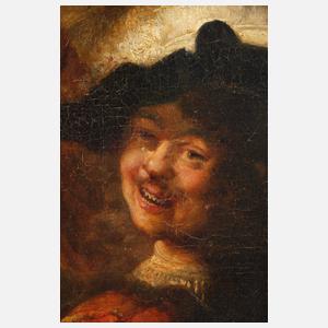 Qualitätvolle Wiederholung nach Rembrandt