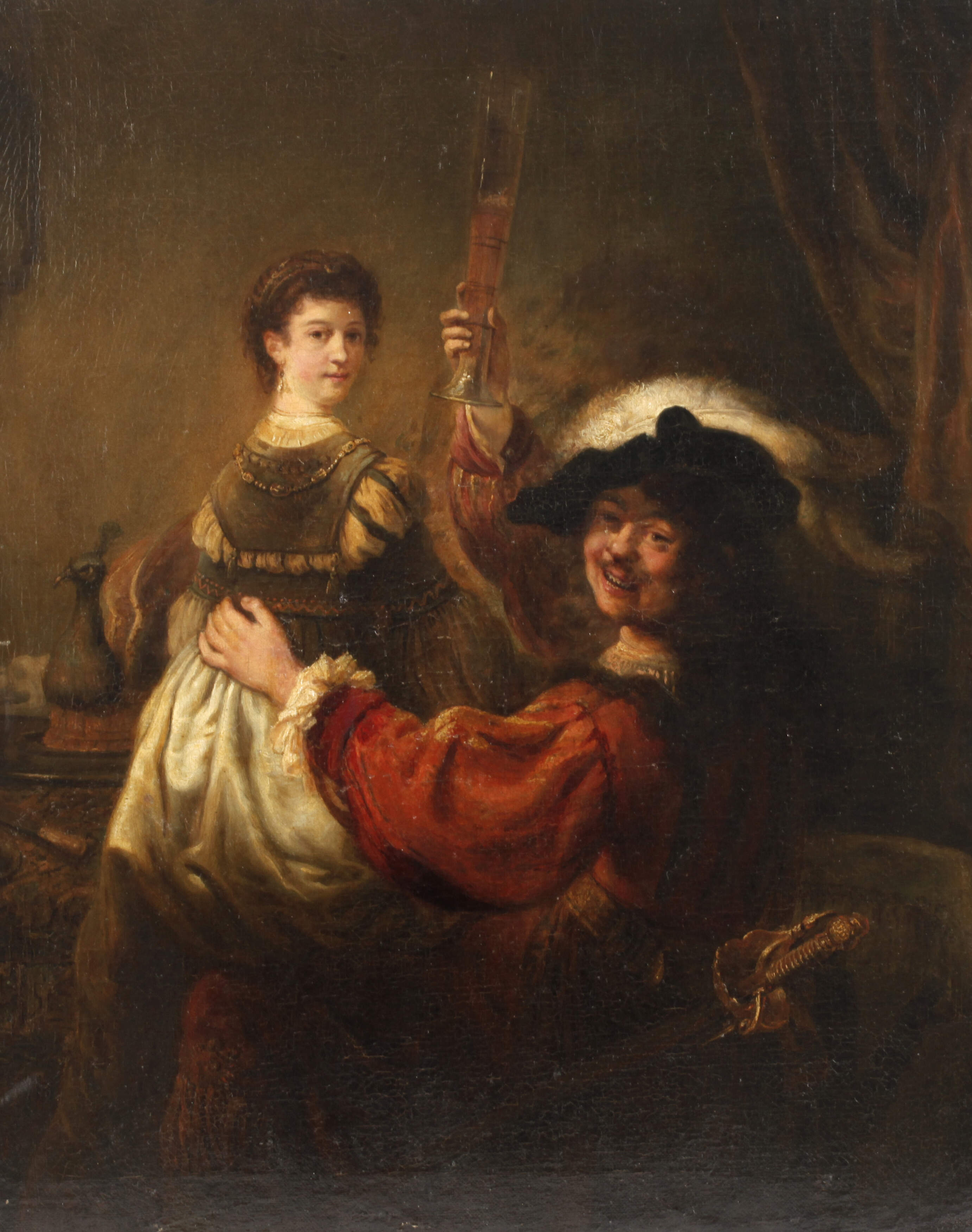 Qualitätvolle Wiederholung nach Rembrandt