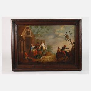 Ländliche Szene des Barock