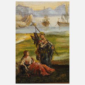 Mediterrane Ruinenlandschaft