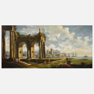 Mediterrane Ruinenlandschaft