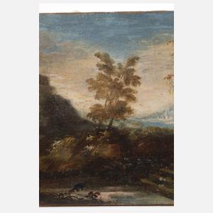 Mediterrane Ruinenlandschaft