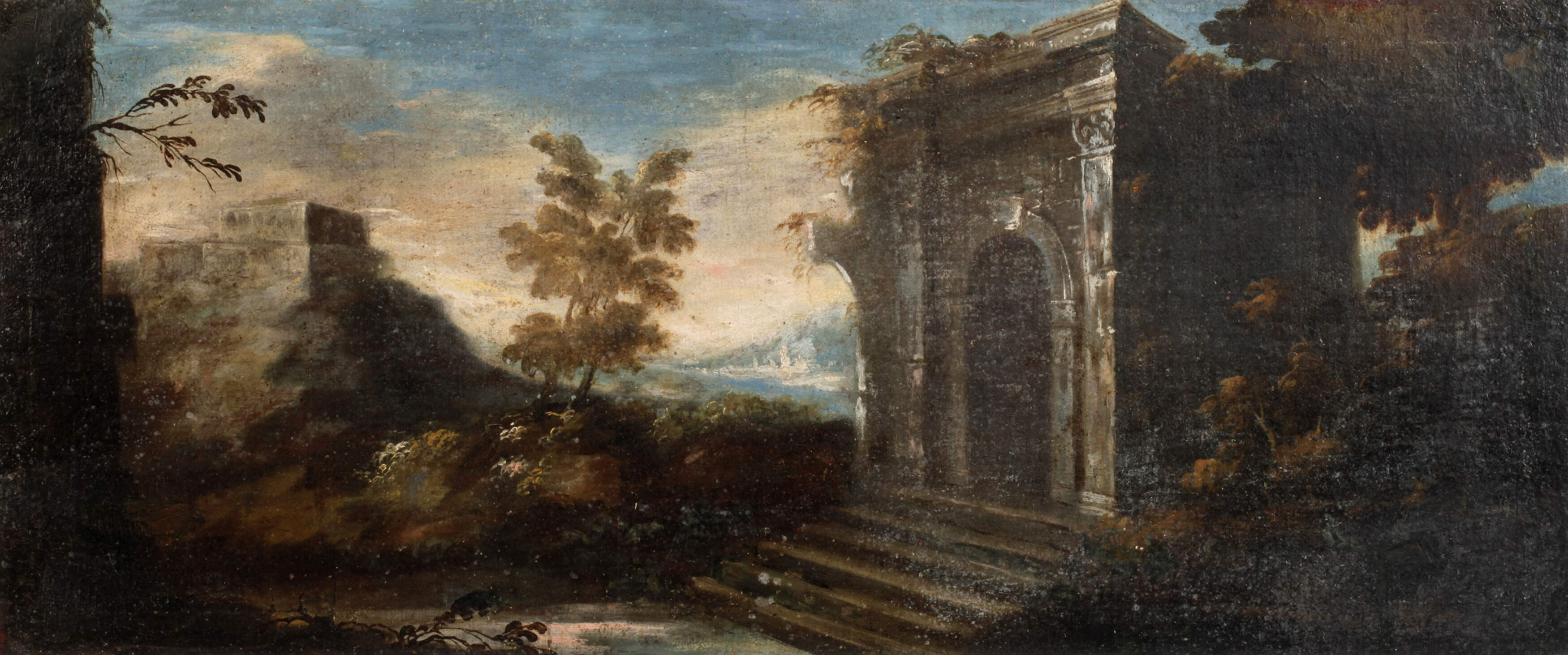 Mediterrane Ruinenlandschaft