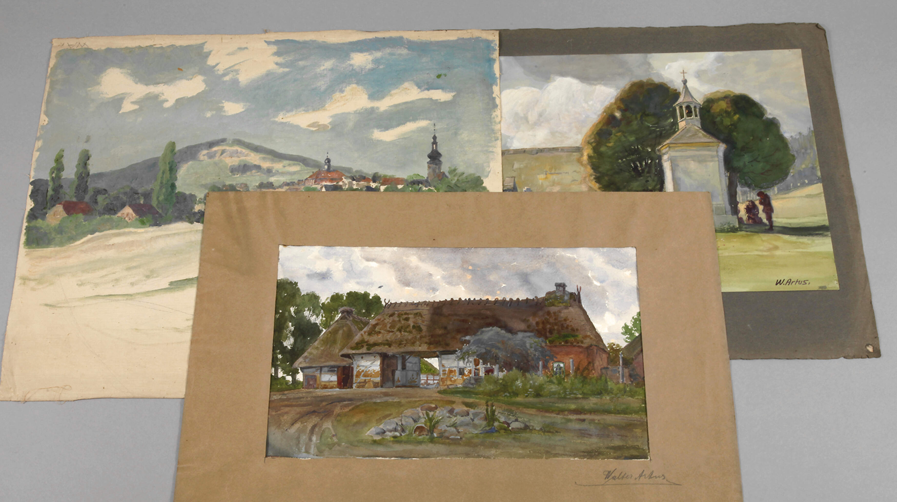 Walter Artus, Drei Landschaften