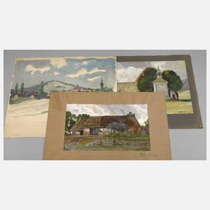 Walter Artus, Drei Landschaften