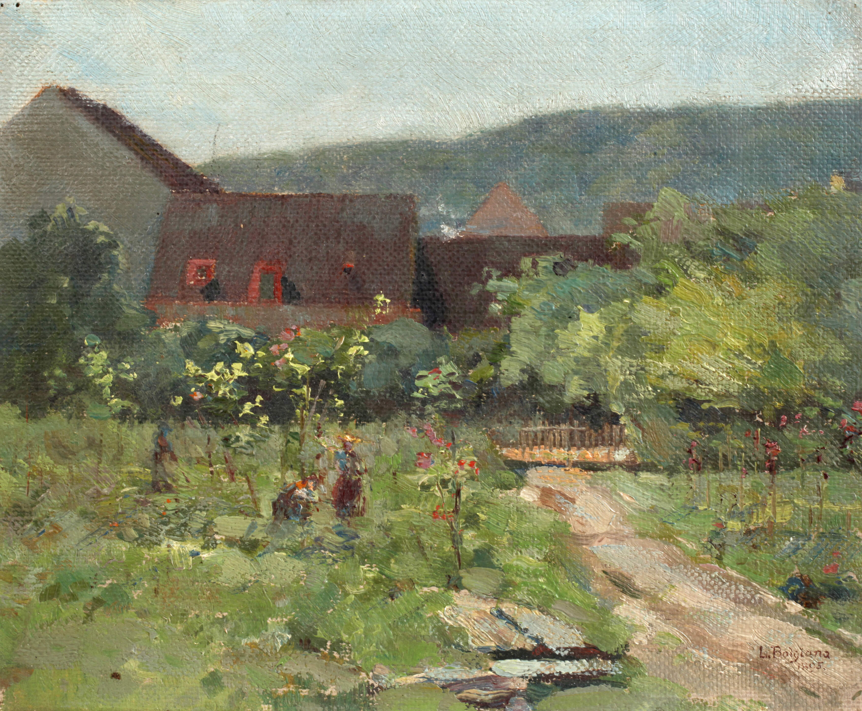 Ludwig Bolgiano, Motiv aus Fürstenfeld