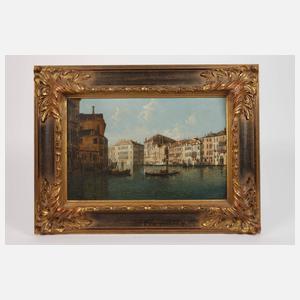 William Callow, attr., Am Canal Grande in Venedig