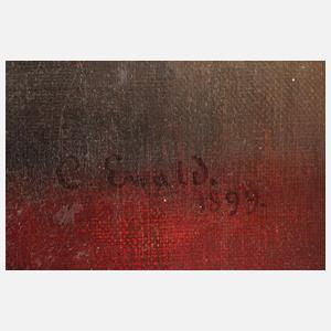 Clara Ewald, Hundeportrait