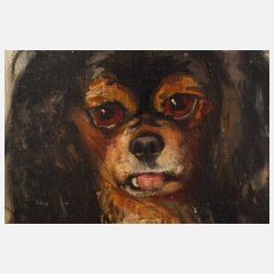 Clara Ewald, Hundeportrait