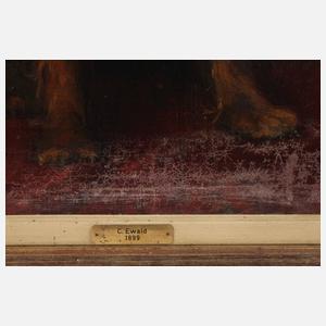 Clara Ewald, Hundeportrait