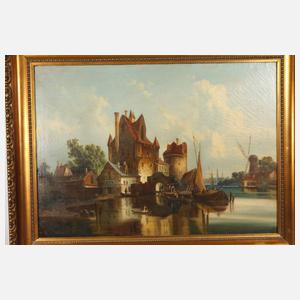 J. C. Gessnitzer, Niederländischer Hafen