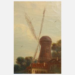 J. C. Gessnitzer, Niederländischer Hafen