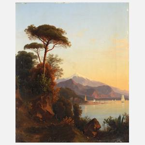 Theodor Goldstein, Abendliche Ansicht des Vesuvs