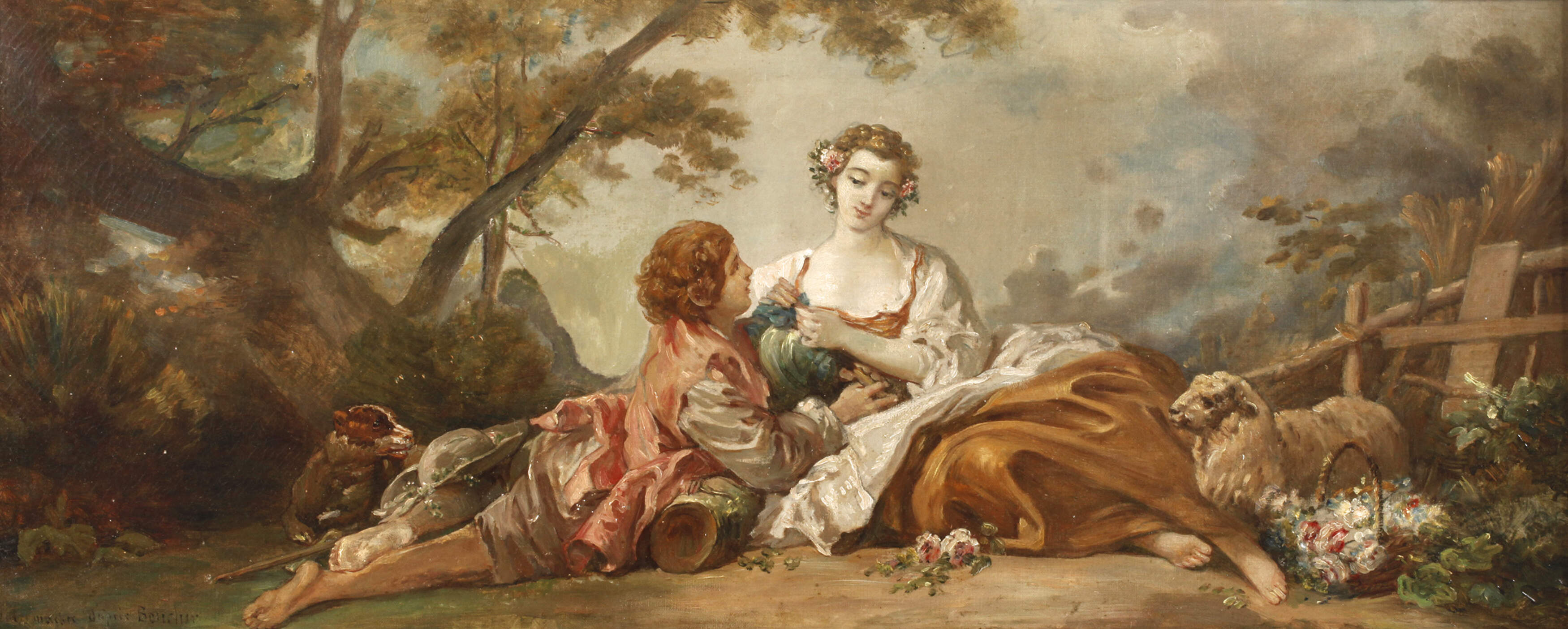 Alois Habermacher, Pastorale nach François Boucher