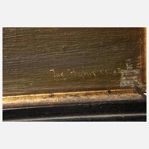 Josef Hahn, Ländliche Szene