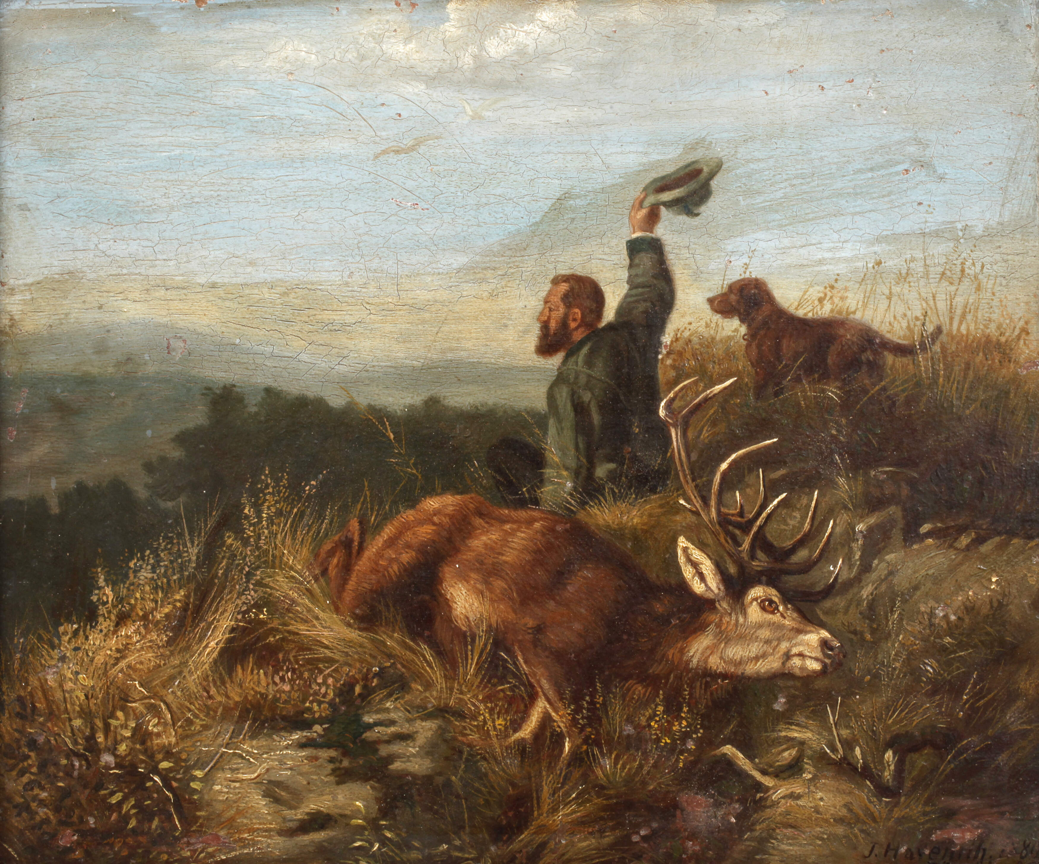 Hermann Joseph Havenith, attr., Jagdglück
