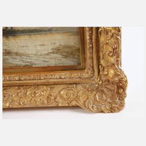 Karl Heffner, attr., Herbstliche Seelandschaft