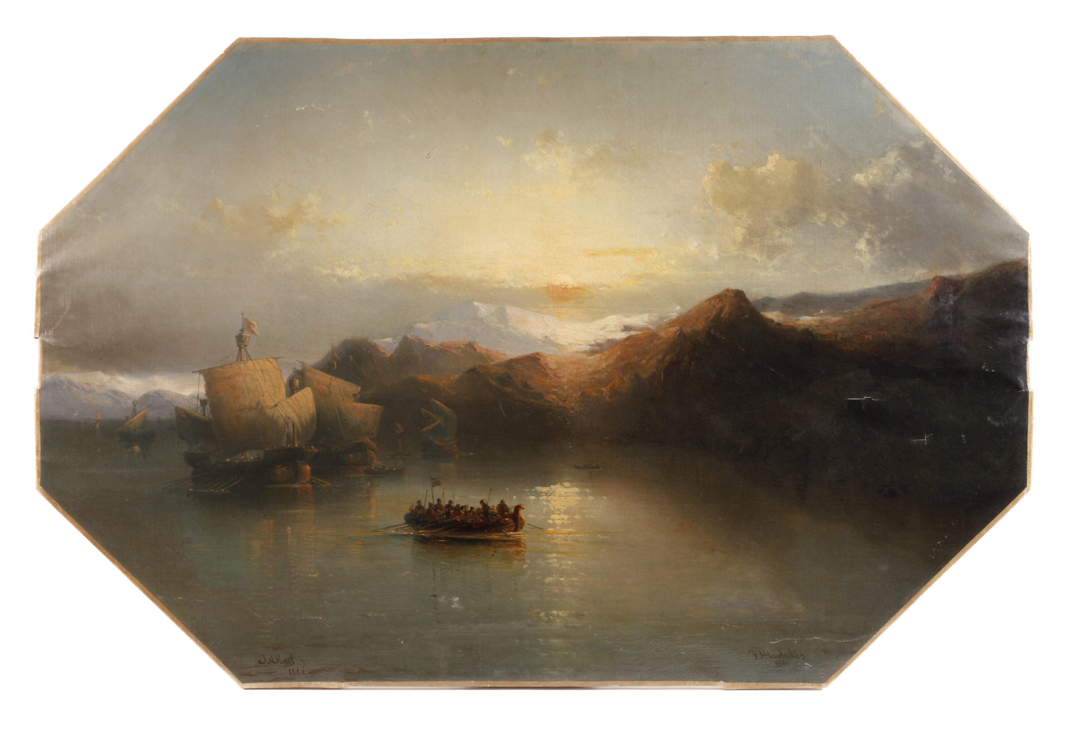 Frederik Hendrik Hendriks & Johan Adolph Rust, Marine