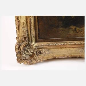 Charles Hoguet, Fischerboote am Strand