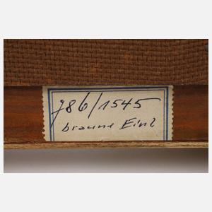 Charles Hoguet, Fischerboote am Strand