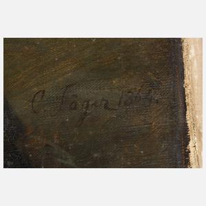 Carl Jäger, attr., Damenportrait