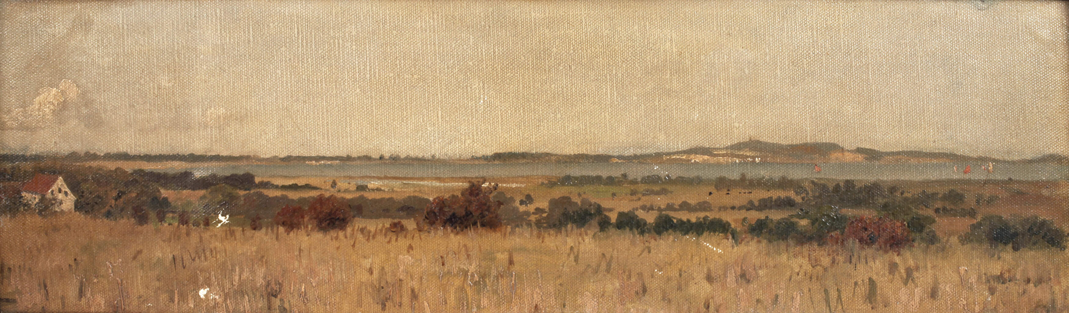 Hedwig von Lepel-Gnitz, attr., Motiv der Insel Gnitz