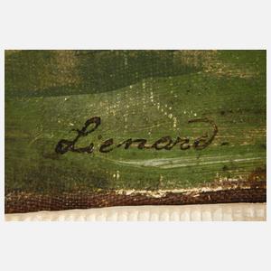 Lienard, Gesellschaft auf der Pferderennbahn