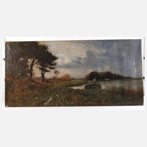 Thomas James Lloyd, attr., Frühling an der Küste