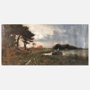 Thomas James Lloyd, attr., Frühling an der Küste