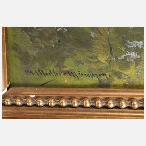 Moritz Müller-München, Störche im Nest