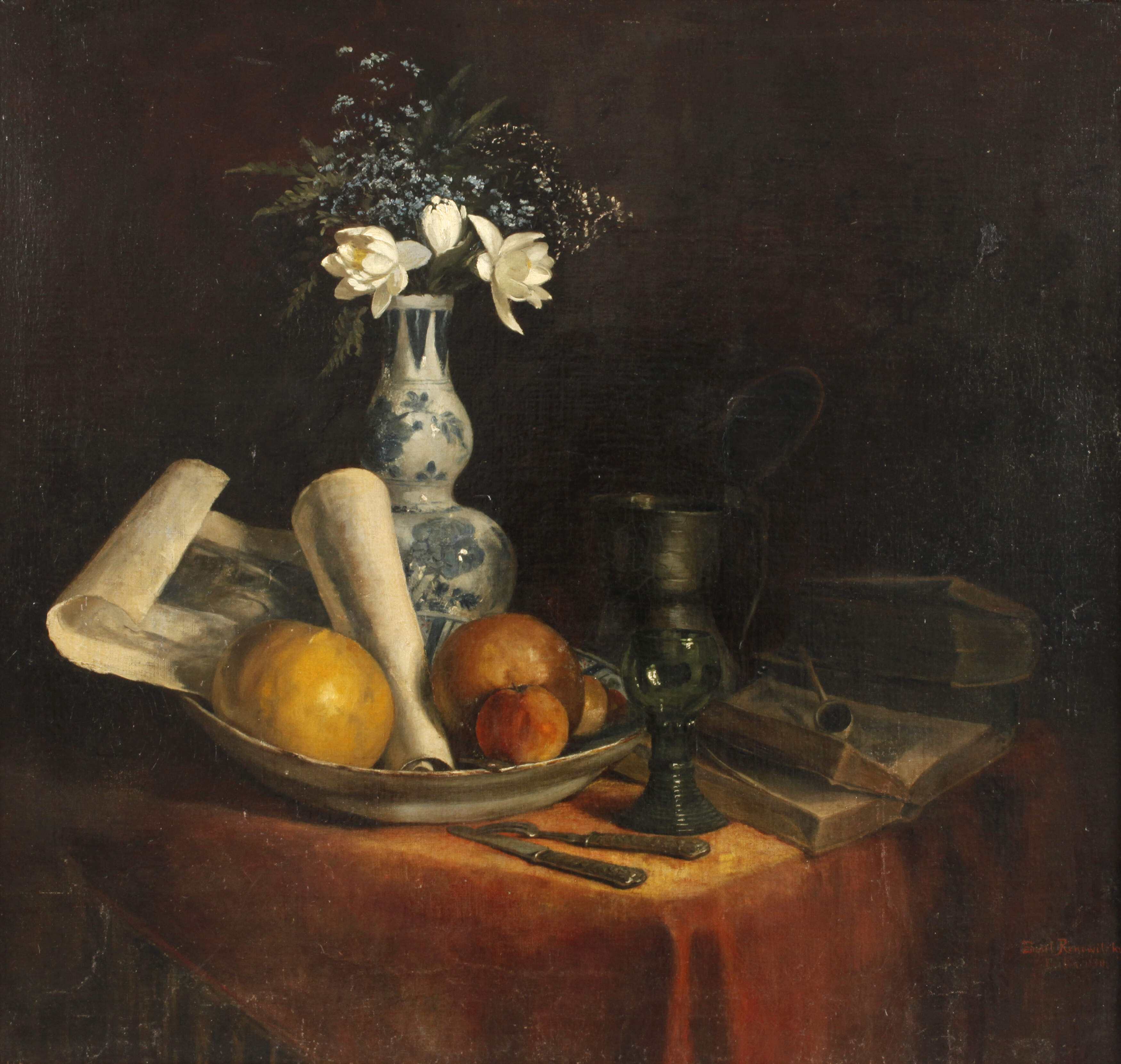 Ernst Renowitzky, Sammlerstillleben