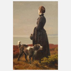 Max Schmidt, "Mädchen am Meer"