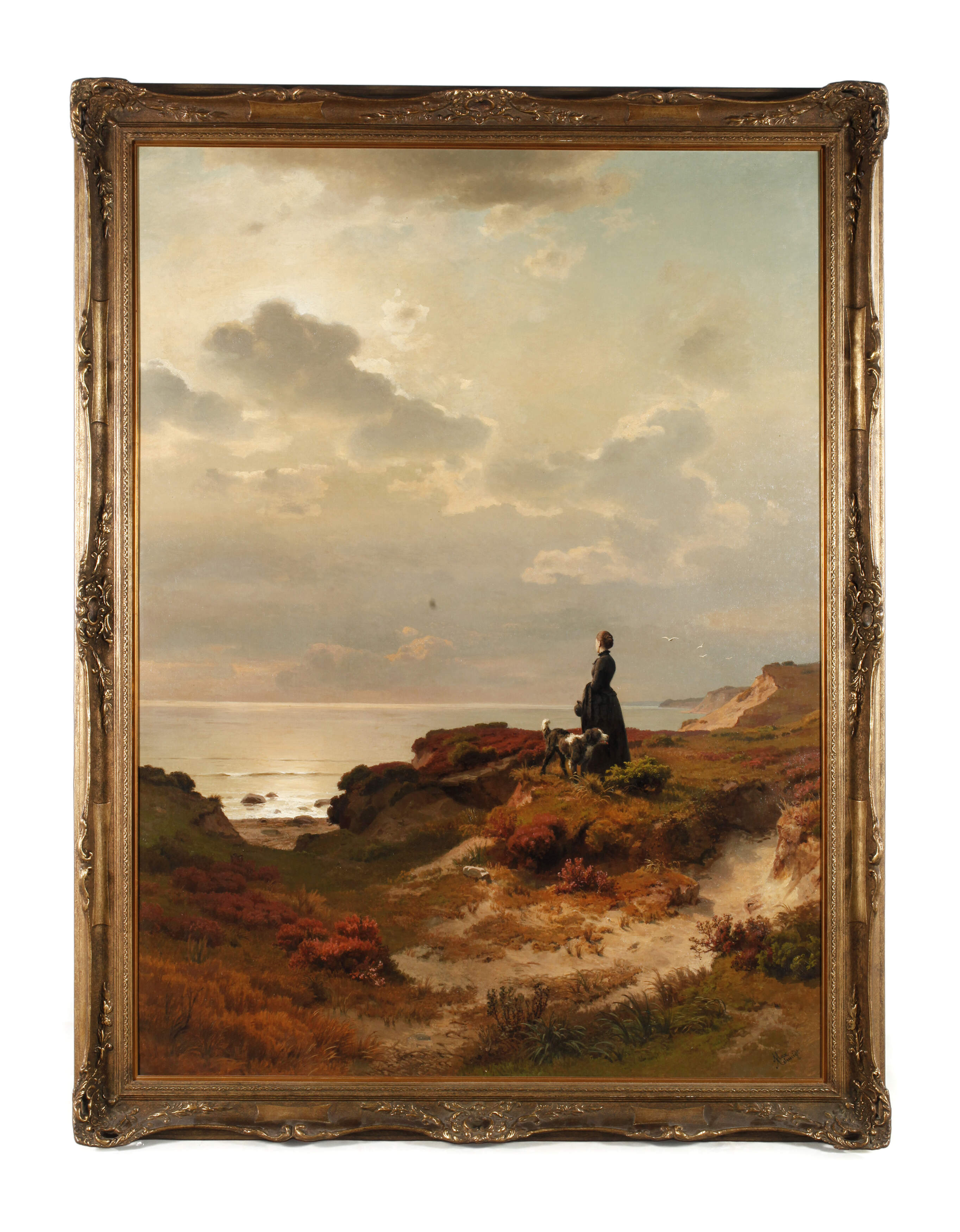 Max Schmidt, "Mädchen am Meer"