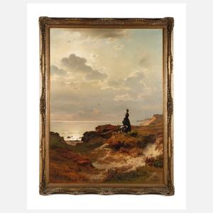 Max Schmidt, "Mädchen am Meer"