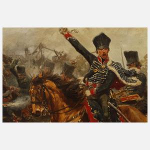 Werner Schuch, attr., Schlachtenszene