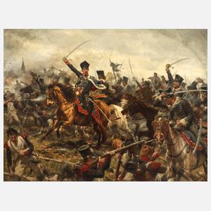 Werner Schuch, attr., Schlachtenszene