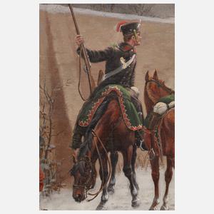 Christian Sell, Szene aus dem Deutsch-Französischen Krieg