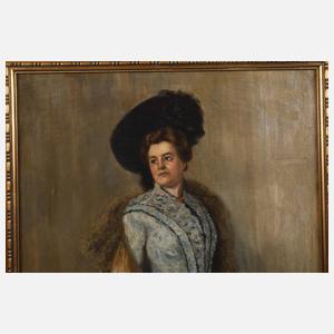 Theodor Wedepohl, attr., Damenbildnis