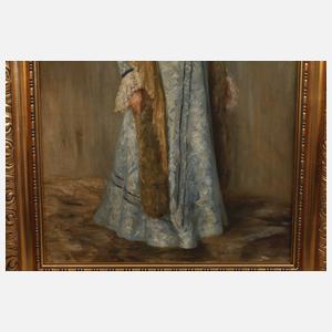 Theodor Wedepohl, attr., Damenbildnis