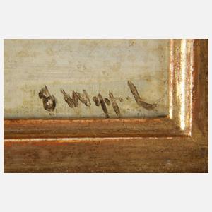 E. Wippel, Abend am Meer