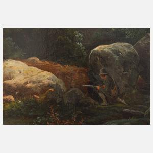 Wilhem Zobus, Jäger im Gebirge