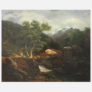 Wilhem Zobus, Jäger im Gebirge