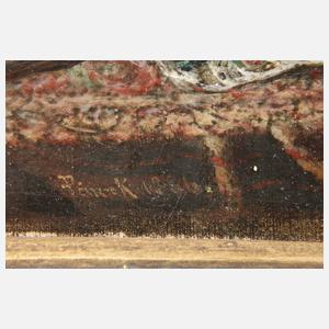 Amouröse Atelierszene