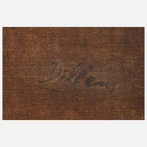 Musketiere in einer Kirche im Feuerschein