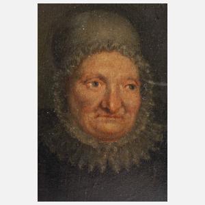 Bildnis der Johanna Frederica Pfuhl