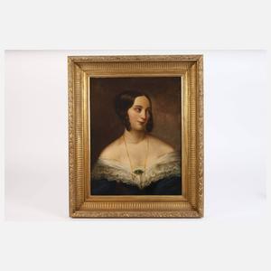 Biedermeier-Damenportrait