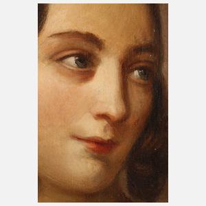 Biedermeier-Damenportrait