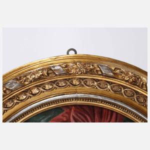 Dame mit gelbem Kanarienvogel